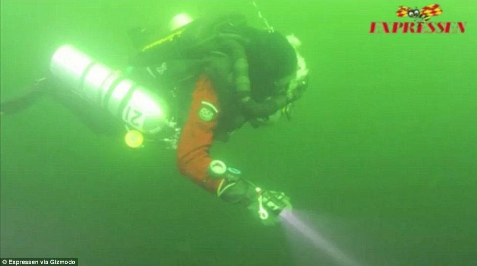 No clarification: The divers made their sonar discovery public but waited a year to make the dive because they had to gather enough funding and base off of weather conditions